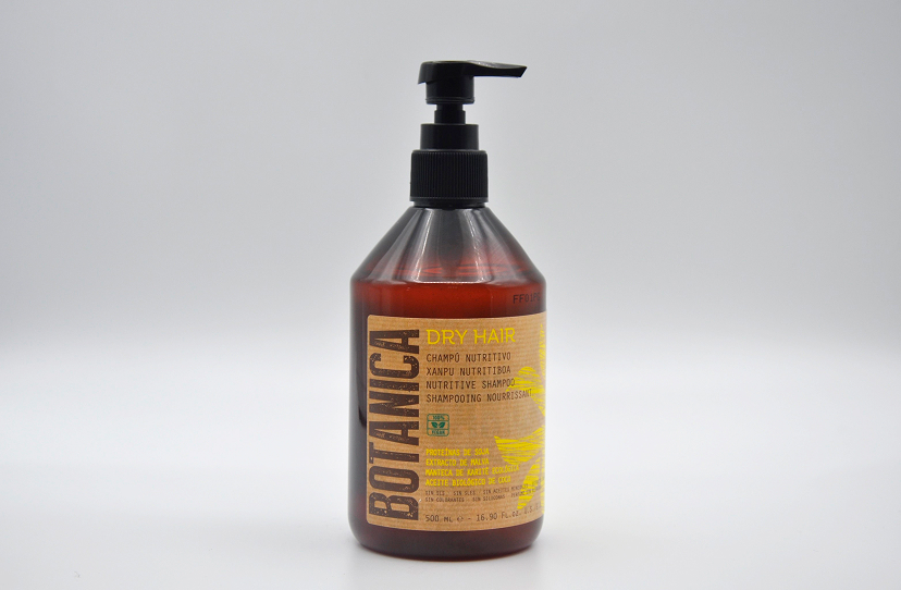 envase champú dry hair